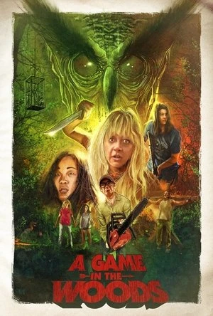 A Game in the Woods 2024 Hindi Dual Audio HD Poster Download - filmyfly