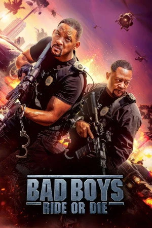Bad Boys: Ride or Die 2024 Hindi - English Dual Audio HD Poster Download - filmyfly