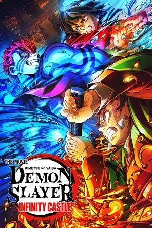 Demon Slayer: Kimetsu no Yaiba Infinity Castle 2025 Hindi - English & Japanese Dual Audio HD Poster Download - filmyfly