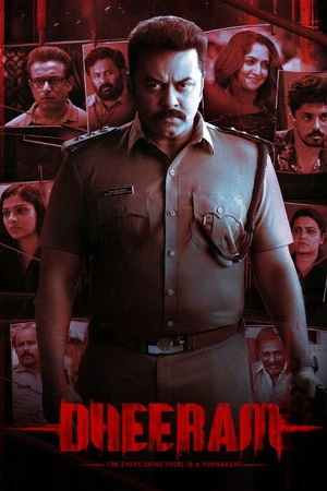 Dheeram 2025 Hindi - Malayalam Dual Audio HD Poster Download - filmyfly