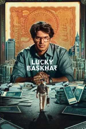 Lucky Baskhar 2024 Hindi - Telugu Dual Audio HD Poster Download - filmyfly