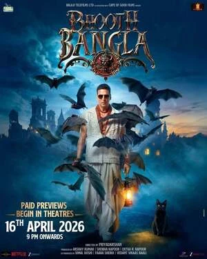Bhooth Bangla 2026 Hindi Audio HD Poster Download - filmyfly