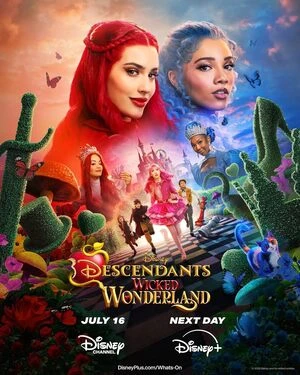 Descendants: Wicked Wonderland 2026 English Audio HD Poster Download - filmyfly