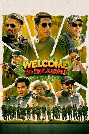 Welcome to the Jungle 2026 Hindi Dual Audio HD Poster Download - filmyfly